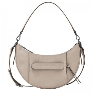 Beige Longchamp 3D S Women Crossbody Bag | Ksa-568MNXLWO