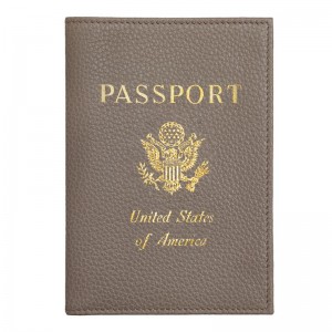Beige Longchamp Le Foulonné Men Passport Holder | Ksa-913SHQVZJ