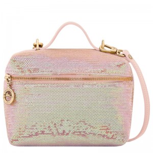Beige Longchamp Le Pliage Collection Xs Women Crossbody Bag | Ksa-950CIUQOB