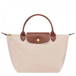 Beige Longchamp Le Pliage Original S Women Handbag | Ksa-695IMFSHE