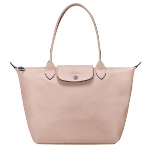 Beige Longchamp Le Pliage Xtra M Women Tote Bag | Ksa-208VBEJPF