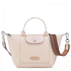 Beige Longchamp Le Pliage Xtra S Men Handbag | Ksa-240TWPLQC