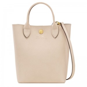 Beige Longchamp Épure Xs Women Tote Bag | Ksa-537VSQKDM