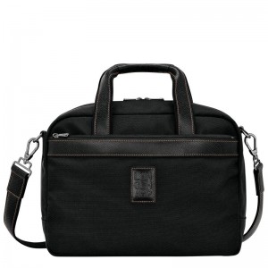 Black Longchamp Boxford S Women Travel Bag | Ksa-698SUZADR