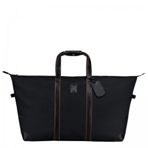 Black Longchamp Boxford Xl Men Travel Bag | Ksa-417EWCZLI