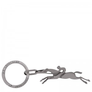 Black Longchamp Cavalier Women Key Rings | Ksa-058HMSFZE