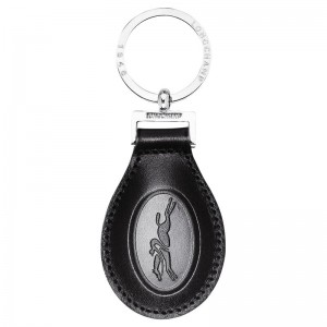 Black Longchamp Le Foulonné Men Key Rings | Ksa-150RWBFAQ