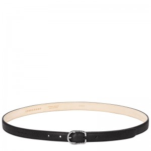 Black Longchamp Le Foulonné Women Belt | Ksa-637OTPJZF