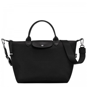 Black Longchamp Le Pliage Energy L Men Handbag | Ksa-569WAFCVP