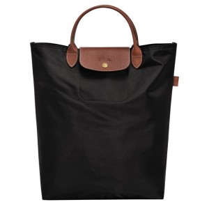 Black Longchamp Le Pliage Original M Women Tote Bag | Ksa-562ZWXCNK