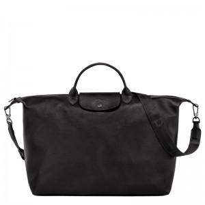 Black Longchamp Le Pliage Xtra L Men Travel Bag | Ksa-593ZPACGF