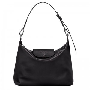 Black Longchamp Le Pliage Xtra M Women Hobo Bag | Ksa-318TWQVJA