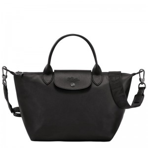 Black Longchamp Le Pliage Xtra S Women Handbag | Ksa-650KUASOC