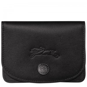 Black Longchamp Le Pliage Xtra Women Card Holder | Ksa-371FZBHTS