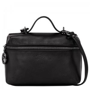 Black Longchamp Le Pliage Xtra Xs Vanity Women Toiletry Bags | Ksa-680SWZHKF