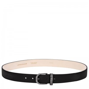 Black Longchamp Le Roseau Women Belt | Ksa-506EYZMUC