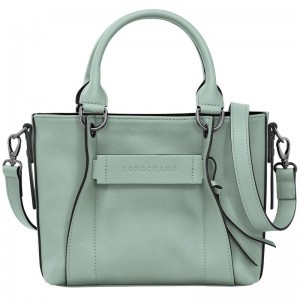 Blue Green Longchamp 3D S Women Handbag | Ksa-690GKCFTQ