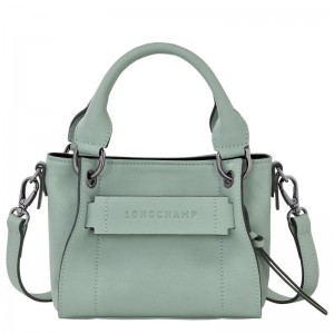 Blue Green Longchamp 3D Xs Women Handbag | Ksa-526PKNFOC