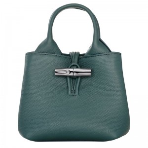 Blue Green Longchamp Le Roseau Xs Women Handbag | Ksa-254BLTDOE