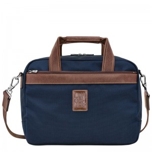Blue Longchamp Boxford S Men Travel Bag | Ksa-087JGARWD