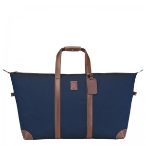 Blue Longchamp Boxford Xl Women Travel Bag | Ksa-546OUPXNV
