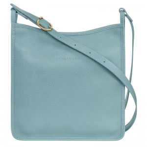 Blue Longchamp Le Foulonné M Women Crossbody Bag | Ksa-237ICGHAS