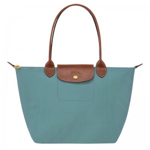 Blue Longchamp Le Pliage Original M Women Tote Bag | Ksa-765MZOQYH