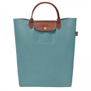 Blue Longchamp Le Pliage Original M Women Tote Bag | Ksa-762MTUPDH