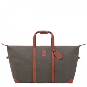 Brown Longchamp Boxford Xl Men Travel Bag | Ksa-915OQBYLV