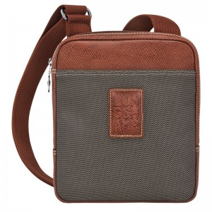 Brown Longchamp Boxford Xs Men Crossbody Bag | Ksa-867VWJBDK