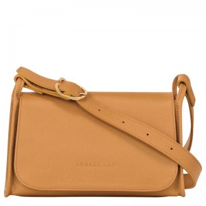 Brown Longchamp Le Foulonné M Women Crossbody Bag | Ksa-437XTFBMV