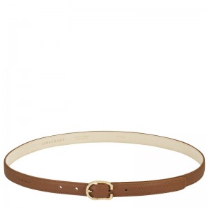 Brown Longchamp Le Foulonné Women Belt | Ksa-328TUNISC