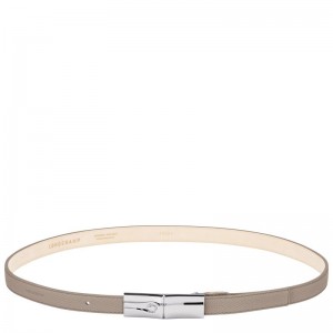 Brown Longchamp Le Roseau Women Belt | Ksa-320QJTOSB