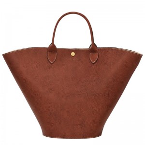 Brown Longchamp Épure Xl Women Tote Bag | Ksa-128LTVHBR