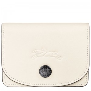 Cream Longchamp Le Pliage Xtra Men Card Holder | Ksa-175GEUHOA