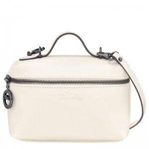 Cream Longchamp Le Pliage Xtra Xs Vanity Women Toiletry Bags | Ksa-571PBDKLU