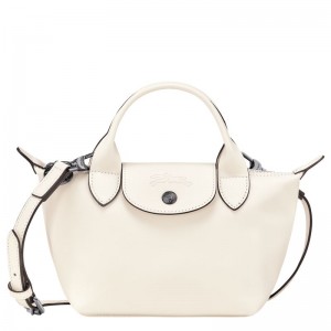 Cream Longchamp Le Pliage Xtra Xs Women Handbag | Ksa-908OEWKXN