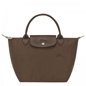 Dark Brown Longchamp Le Pliage Green S Women Handbag | Ksa-673MZGNKY