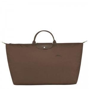 Dark Brown Longchamp Le Pliage Green Xl Men Travel Bag | Ksa-849WDGSXV