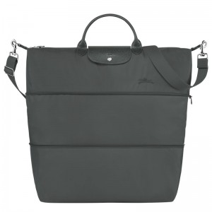 Dark Grey Longchamp Le Pliage Green Expandable Men Travel Bag | Ksa-206HDRTNM