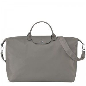 Dark Grey Longchamp Le Pliage Xtra L Men Travel Bag | Ksa-843NLDIYG