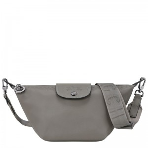 Dark Grey Longchamp Le Pliage Xtra Xs Men Crossbody Bag | Ksa-059DVNCXS