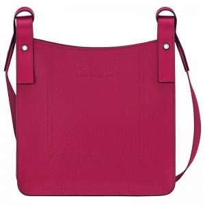 Dark Pink Longchamp Le Foulonné S Women Crossbody Bag | Ksa-035KSOMHX