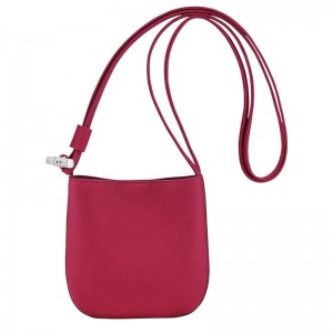 Dark Pink Longchamp Le Roseau S Women Crossbody Bag | Ksa-634RLQSMV