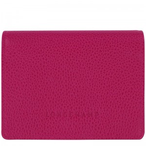 Fuchsia Longchamp Le Foulonné Men Wallet | Ksa-794JUHBGC