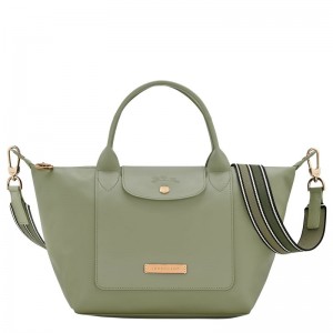 Green Longchamp Le Pliage Xtra S Men Handbag | Ksa-586OWSFRE