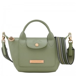 Green Longchamp Le Pliage Xtra Xs Men Handbag | Ksa-650DGIQUF