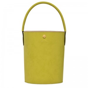 Green Longchamp Épure S Women Bucket Bag | Ksa-460EWOPCN
