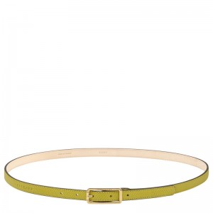 Green Longchamp Épure Women Belt | Ksa-058QLHTIP