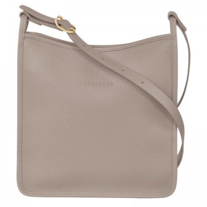 Grey Longchamp Le Foulonné M Women Crossbody Bag | Ksa-409UFJZRB